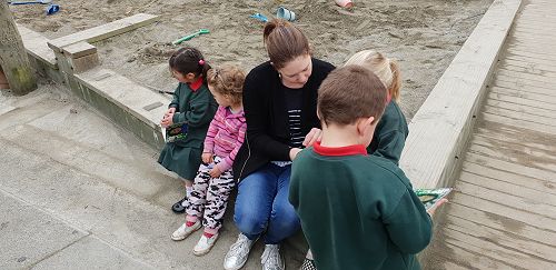 Team Awa at Kidsfirst Isleworth