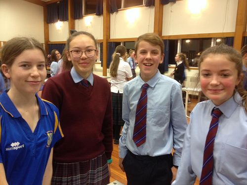 Arabella Clifford, Monica McDonald, Jai Crowe and Olivia Piddington