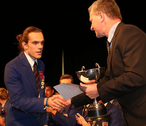 Hamish Simpson - Father J J O'Sullivan cup and the University of Canterbury scholarship for DUX