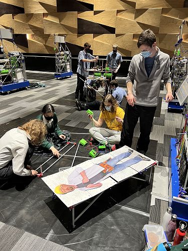 Uncle Bob looks satisfied with the bed