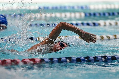 Jonah swimming his way to victory!