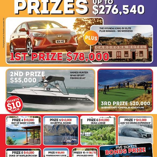 Boys Helping Mums - Plunket Foundation Raffle