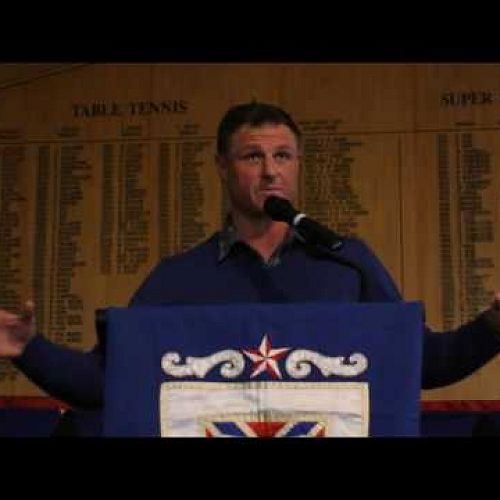 Video: St Thomas of Canterbury - Sports Awards Dinner Speaker 2016