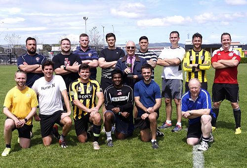 Staff v Prefects Football 2020