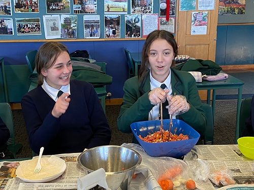 Lily Walker and Kate Finnie