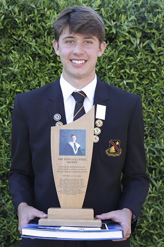 A.G. Steel Trophy winner Cayden Buitendach