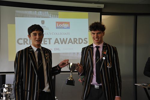2022 St Paul's Collegiate School cricket awards