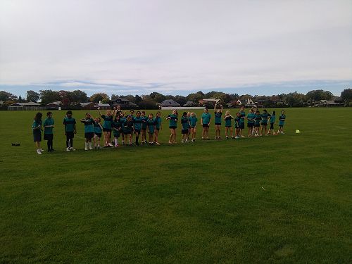 The girls - ready set go!