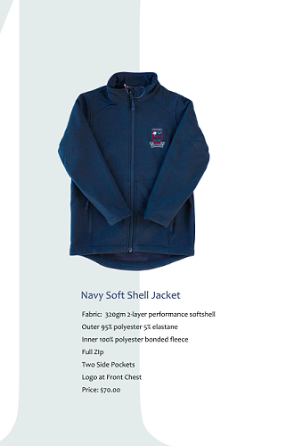 Purchase through Mainland Uniforms.