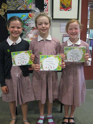 Annabel W, Brierley C & Emily G have all gained Level 4 in their gymnastics and are looking forward to Level 5 next year!