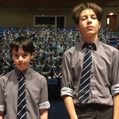 Junior Students of the Week Albert and Bodhi