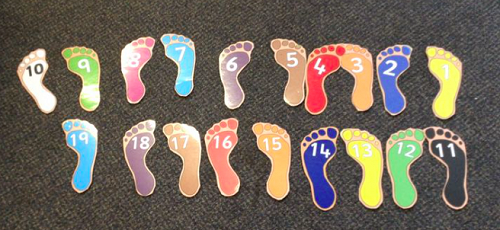 We are learning to order numbers up to 20