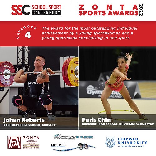 Paris Chin - Zonta Award Winner 2022