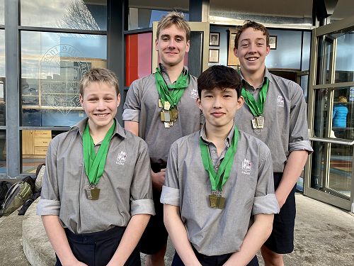 NZSS Swimming Championships 2021 - Medal Presentation at Assembly