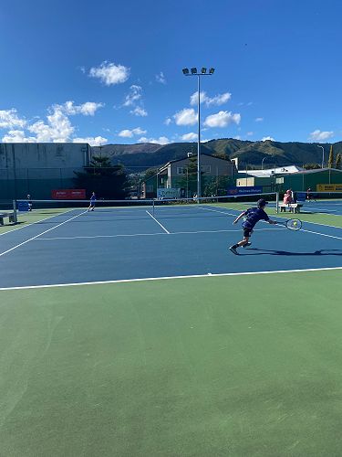 Costa doing a screamer of a shot