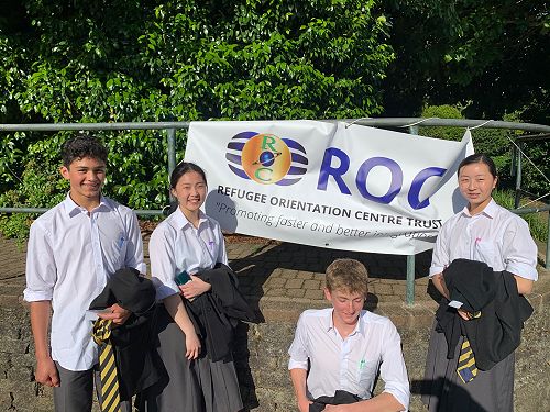 St Paul's volunteers at the ROC Party