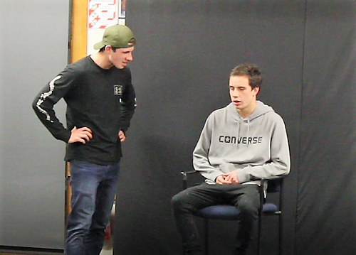 Lachie and Jacob in Blame