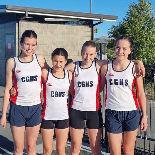 Ruby Simon, Holly Donohoe, Zoffya Pettengell-Brand, Samara Taurima - 4x 100m Relay Winners 