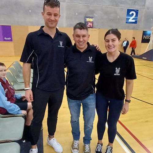 Jared Hibbs, Woody, Jasmine Dodemaide