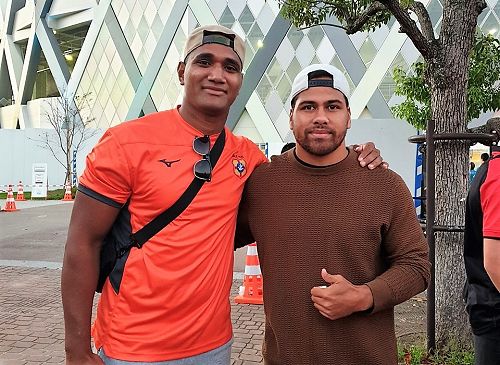 Sione Afemui and Patrick Stehlin - Japan 2019
