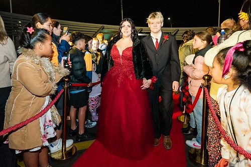 Grand Entrance in red