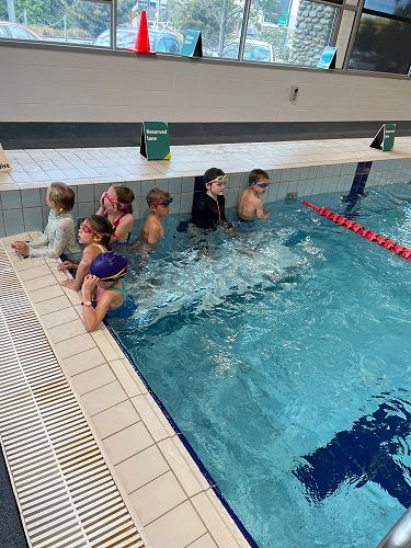 Swimming at Graham Condon