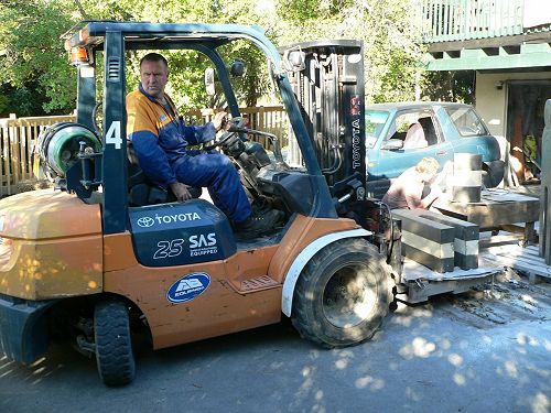 Thank goodness for forklifts