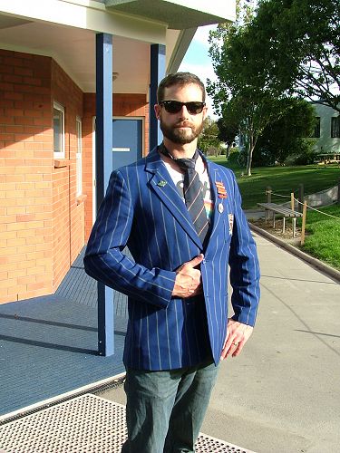 Thomas - an old boy with a beard living in Timaru.