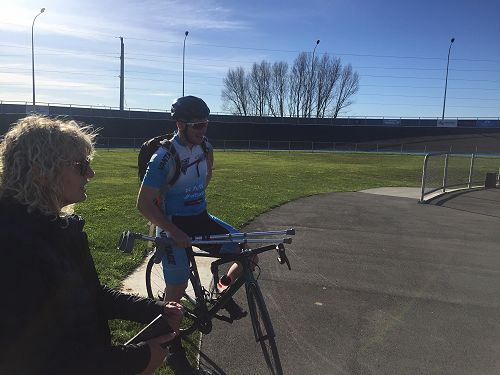 NZ Olympic Sprint Cycling team 