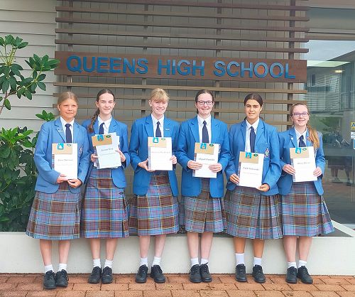 Year 9 Overall Excellence Award Recipients