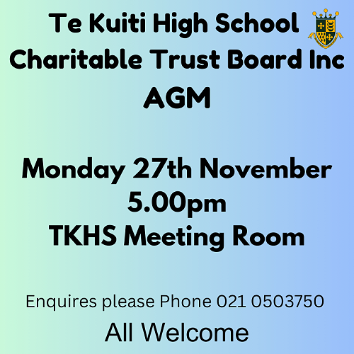 TKHS Charitable Trust AGM