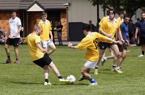 Staff v Prefects Football 2020