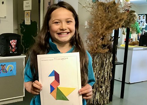 Language Day in Moerewa - Sativa's 2d shape design