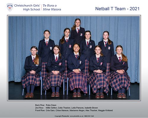 Netball T Team