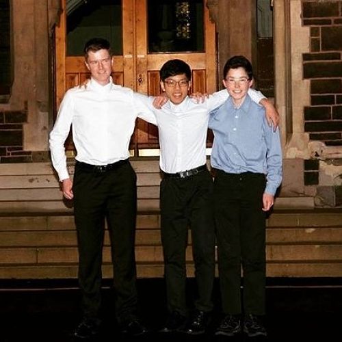 Joshua Lewis, Sean Woo and Boudewijn Keenan