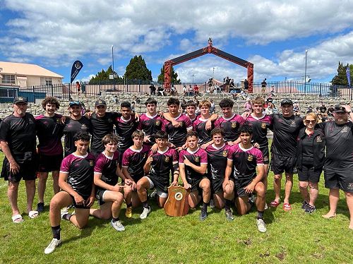 The Senior Premier Sevens team