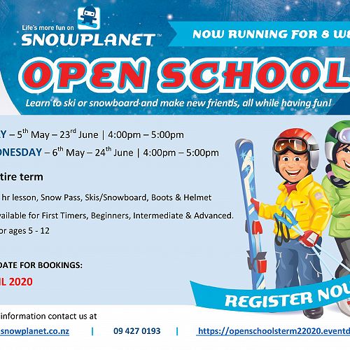 Snow Planet Term 2 2020