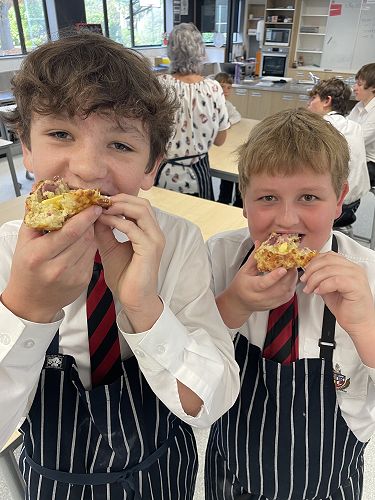 One of the best parts of creating delicious food, is then getting to eat it.