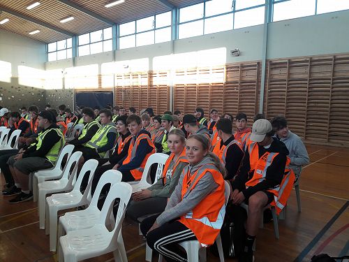 Students at Ara Trade Sector Day