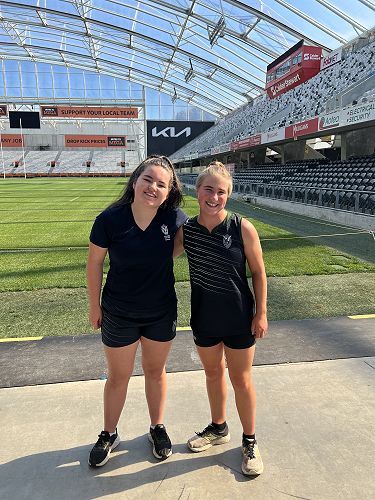 Taylor Anderson and Anya Rhodes