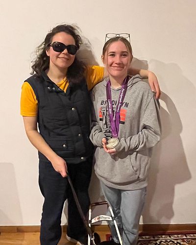 Mary Fisher and Rayne