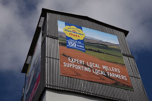 Photo of Harraways sign