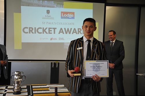 2022 St Paul's Collegiate School cricket awards