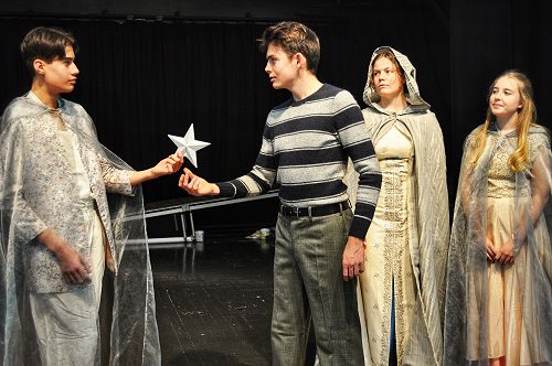 'Carousel' pre-show rehearsals