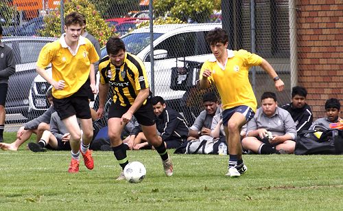 Staff v Prefects Football 2020