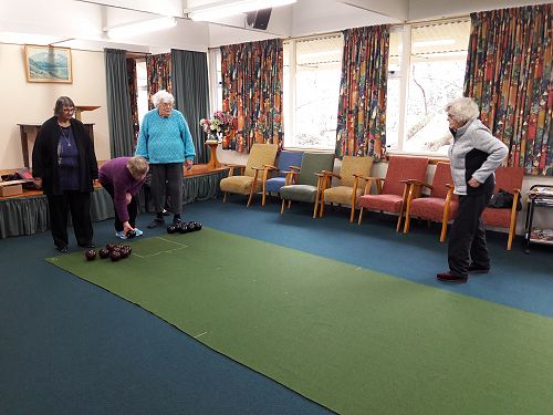 Bowls day at the Fireside Club