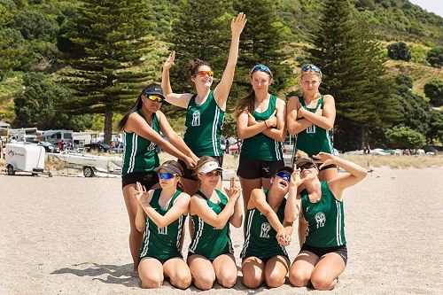 BHS NZSS Beach Volleyball Team 2021