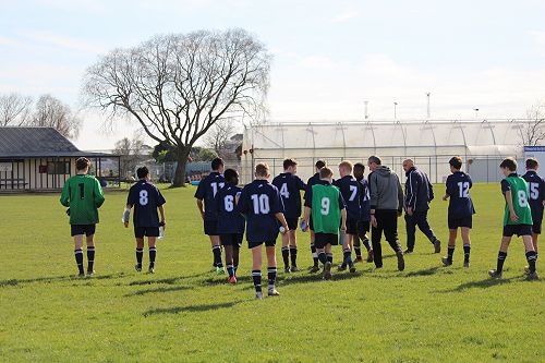 Junior XI Football v Rongotai College