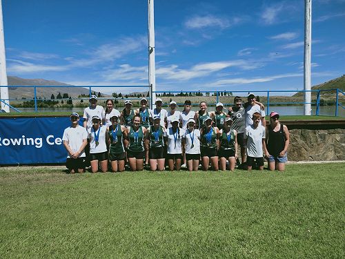 BHS Rowing Squad - South Island Club Rowing Champs