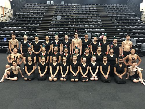 Te Whānau ō te rau Kahikatea - the OJC, OSC, MHJC joint kapa haka group.